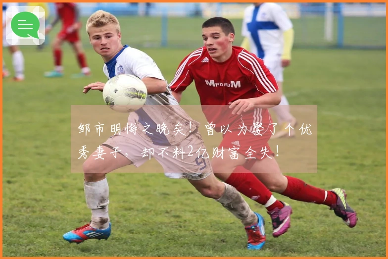 邹市明悔之晚矣！曾以为娶了个优秀妻子，却不料2亿财富全失！